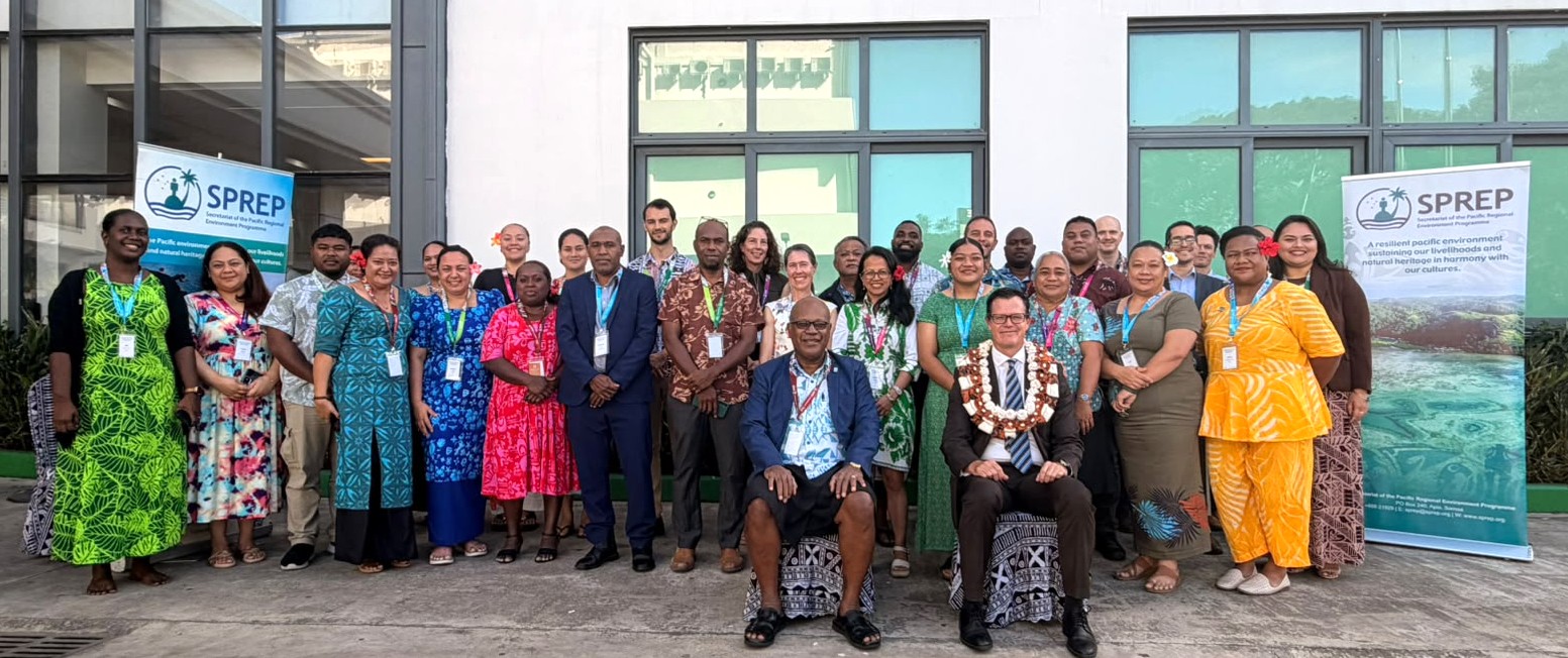 Participants at the Pacific Regional Workshop on KMGBF Target 3 in Nadi, Fiji