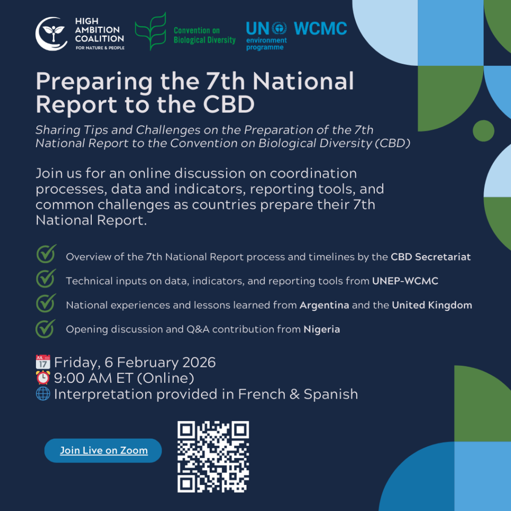 Preparing the 7th National Report to the CBD: Insights & Lessons Learned